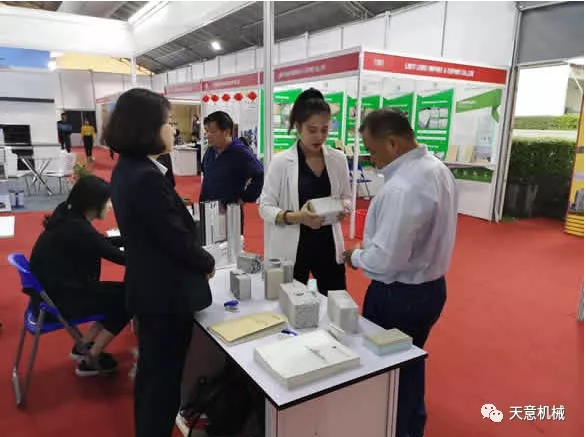 陽春三月，天意機(jī)械亮相2019年越南河內(nèi)建材展